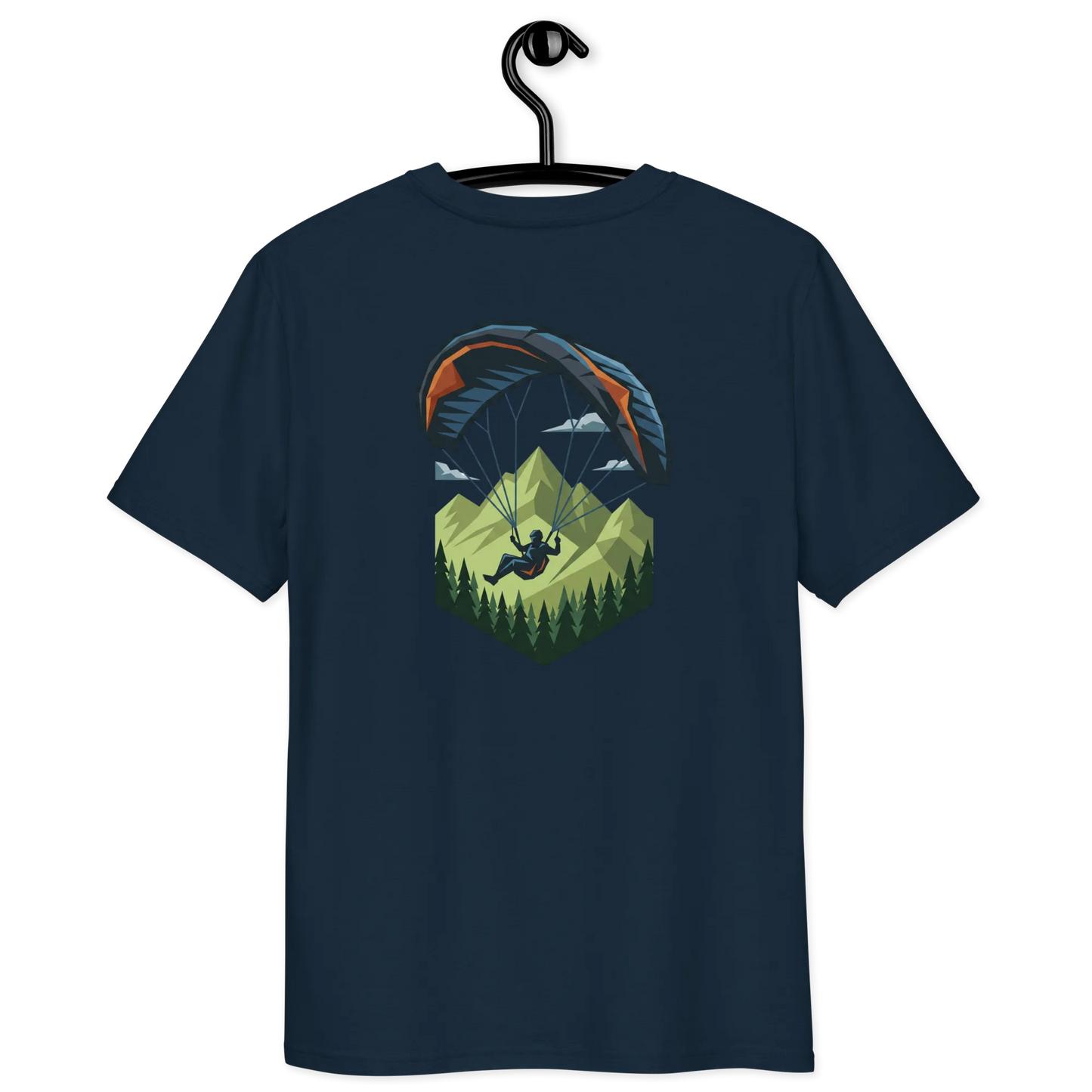 Paragliding Bio T-Shirt – Green Paraglider