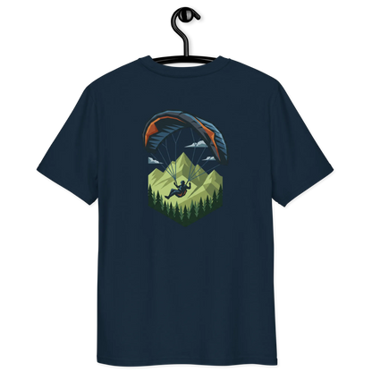 Paragliding Bio T-Shirt – Green Paraglider