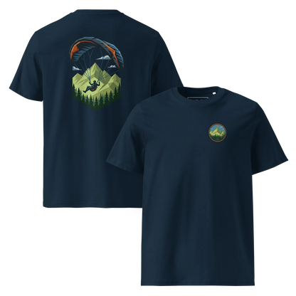 Paragliding Bio T-Shirt – Green Paraglider