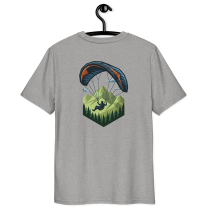 Paragliding Bio T-Shirt – Green Paraglider