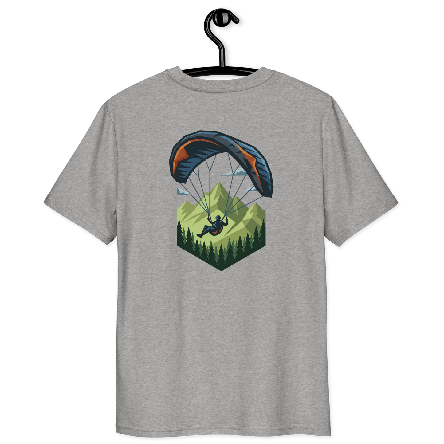 Paragliding Bio T-Shirt – Green Paraglider