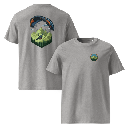 Paragliding Bio T-Shirt – Green Paraglider