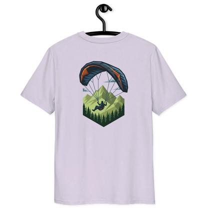 Paragliding Bio T-Shirt – Green Paraglider
