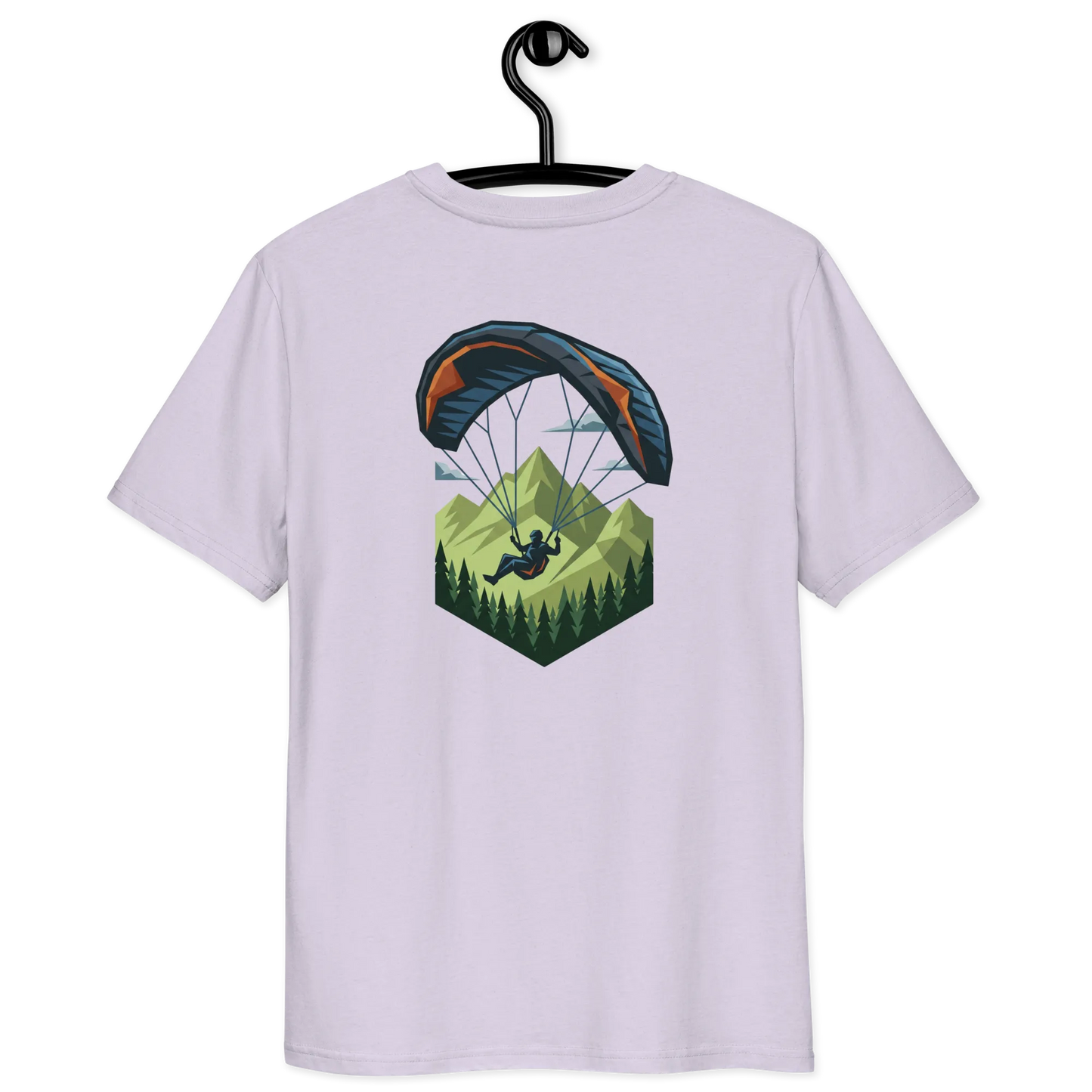 Paragliding Bio T-Shirt – Green Paraglider
