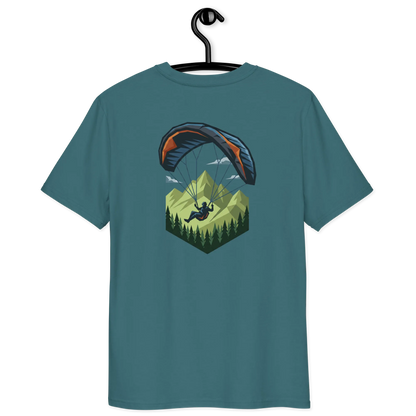 Paragliding Bio T-Shirt – Green Paraglider