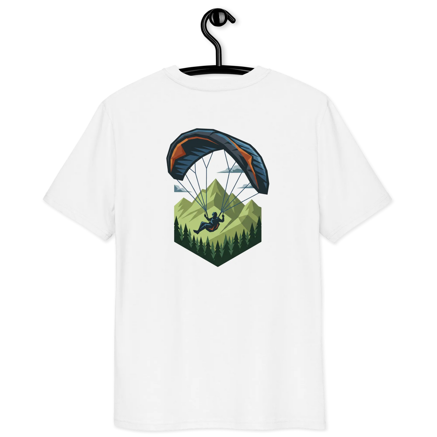 Paragliding Bio T-Shirt – Green Paraglider