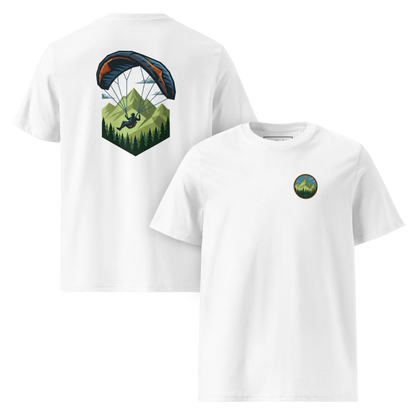 Paragliding Bio T-Shirt – Green Paraglider