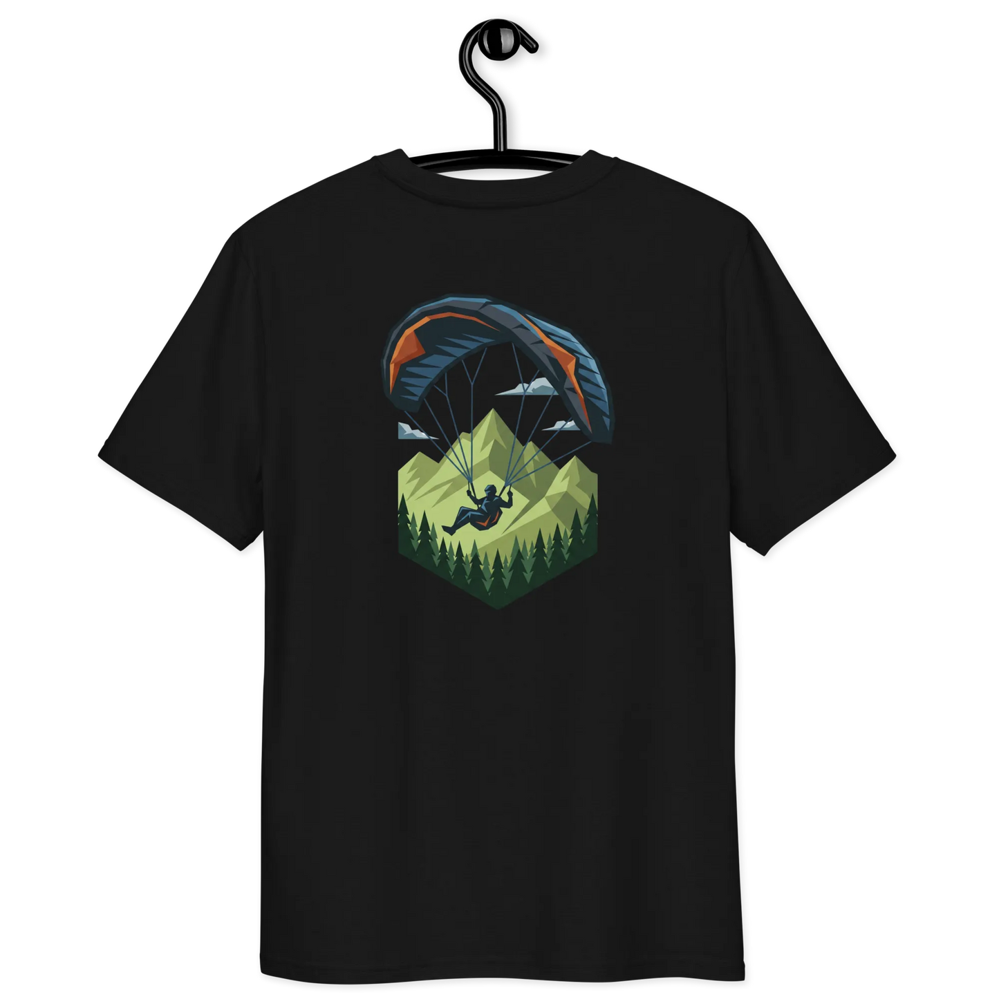 Paragliding Bio T-Shirt – Green Paraglider