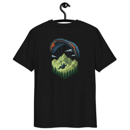 Paragliding Bio T-Shirt – Green Paraglider
