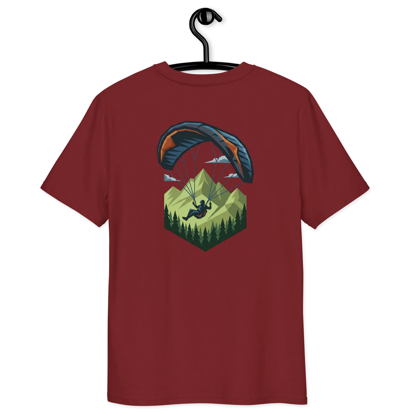 Paragliding Bio T-Shirt – Green Paraglider