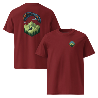 Paragliding Bio T-Shirt – Green Paraglider