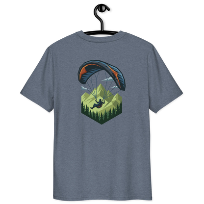 Paragliding Bio T-Shirt – Green Paraglider
