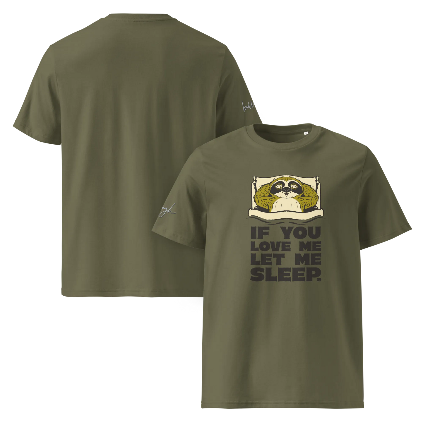 Bio Schlafshirt – Offizielles T-Shirt für Langschläfer und Morgenmuffel