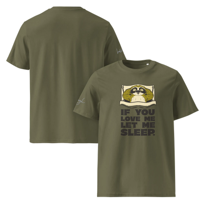Bio Schlafshirt – Offizielles T-Shirt für Langschläfer und Morgenmuffel
