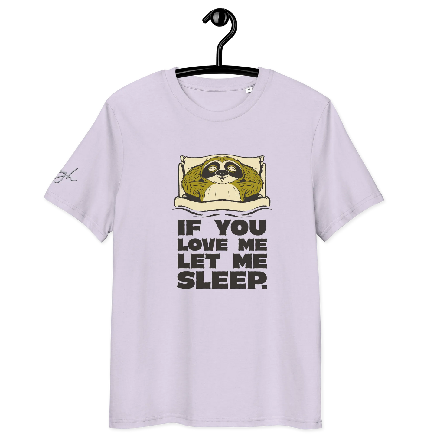 Bio Schlafshirt – Offizielles T-Shirt für Langschläfer und Morgenmuffel