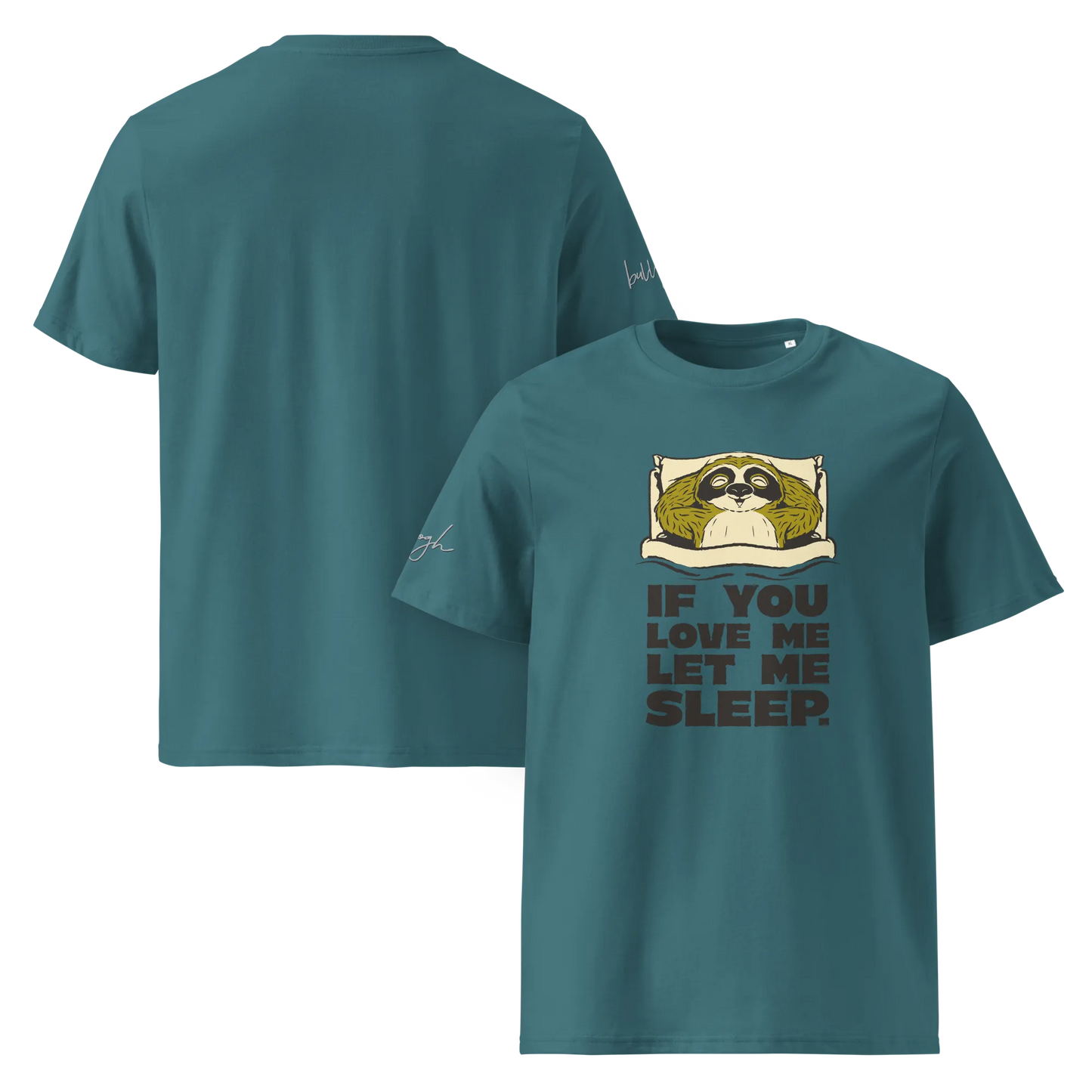 Bio Schlafshirt – Offizielles T-Shirt für Langschläfer und Morgenmuffel