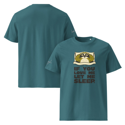 Bio Schlafshirt – Offizielles T-Shirt für Langschläfer und Morgenmuffel
