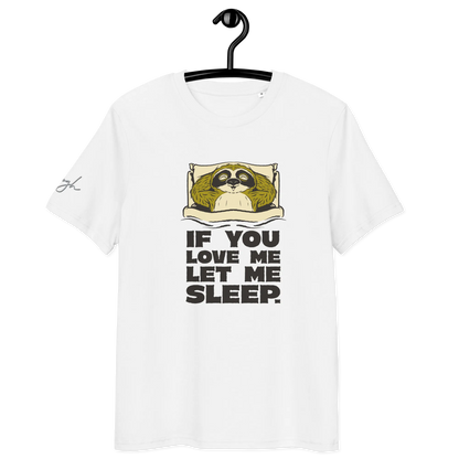 Bio Schlafshirt – Offizielles T-Shirt für Langschläfer und Morgenmuffel