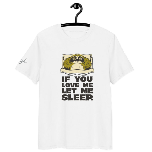 Bio Schlafshirt – Offizielles T-Shirt für Langschläfer und Morgenmuffel