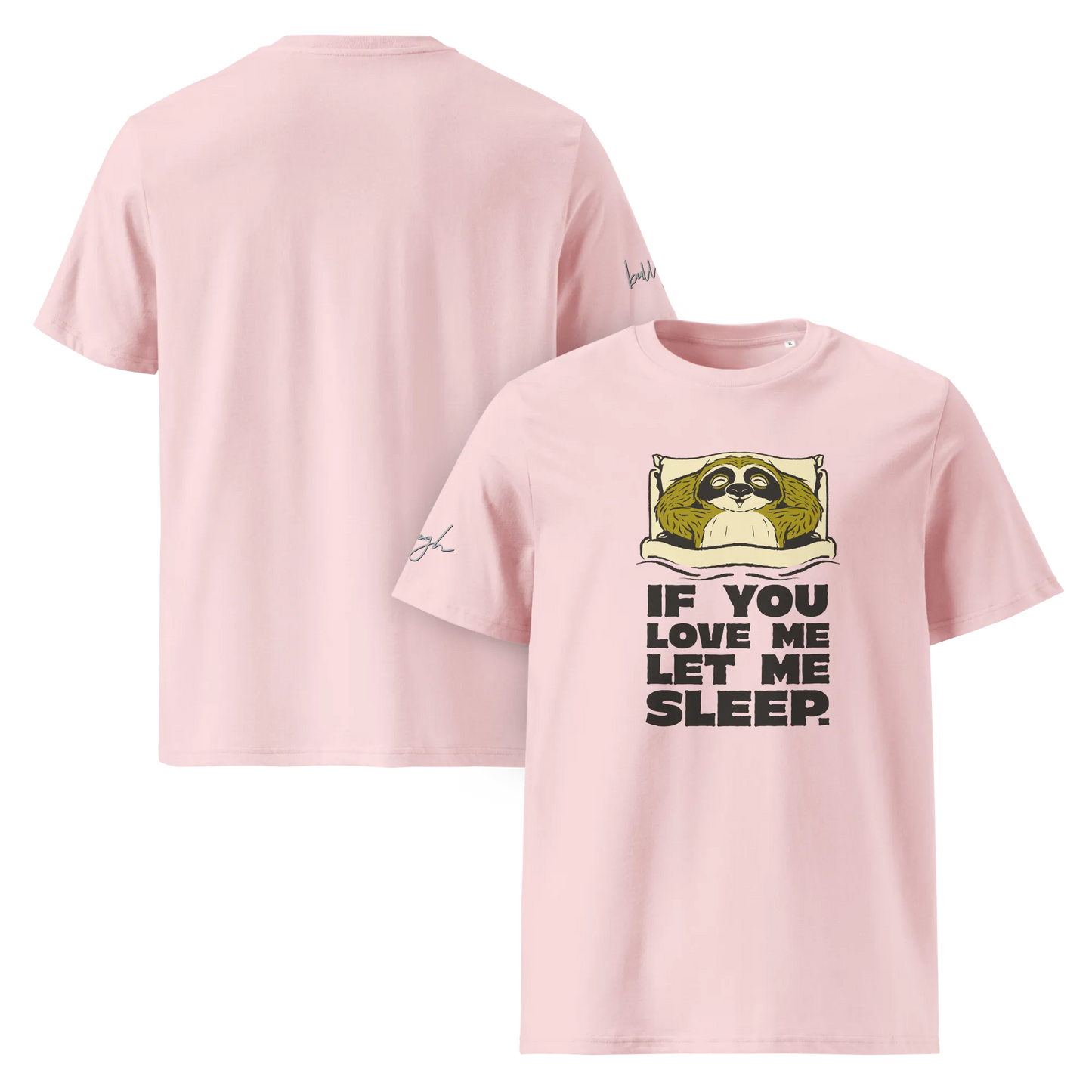 Bio Schlafshirt – Offizielles T-Shirt für Langschläfer und Morgenmuffel