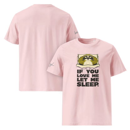Bio Schlafshirt – Offizielles T-Shirt für Langschläfer und Morgenmuffel
