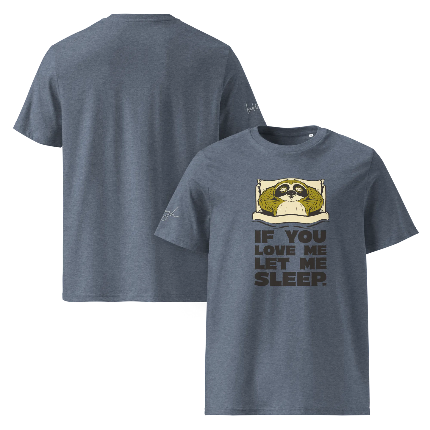 Bio Schlafshirt – Offizielles T-Shirt für Langschläfer und Morgenmuffel