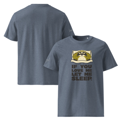 Bio Schlafshirt – Offizielles T-Shirt für Langschläfer und Morgenmuffel