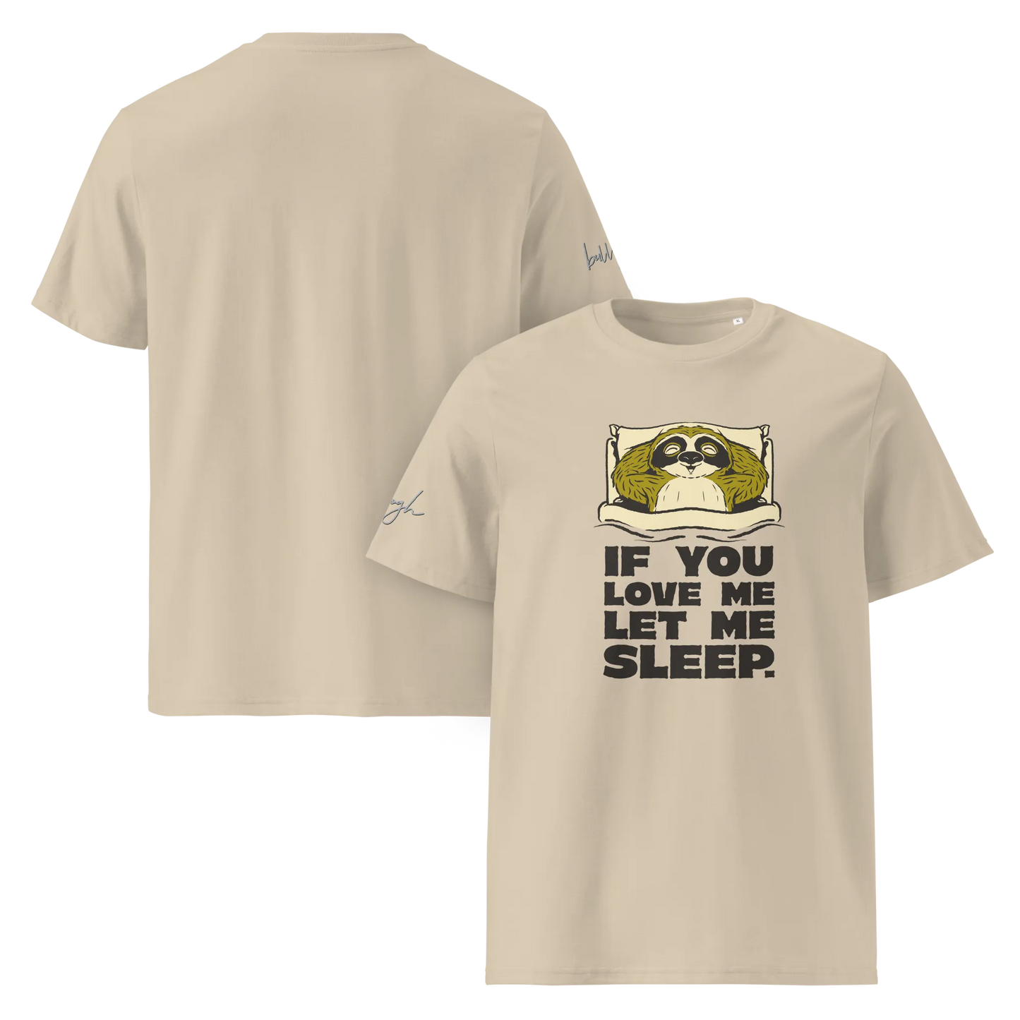 Bio Schlafshirt – Offizielles T-Shirt für Langschläfer und Morgenmuffel