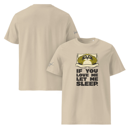 Bio Schlafshirt – Offizielles T-Shirt für Langschläfer und Morgenmuffel