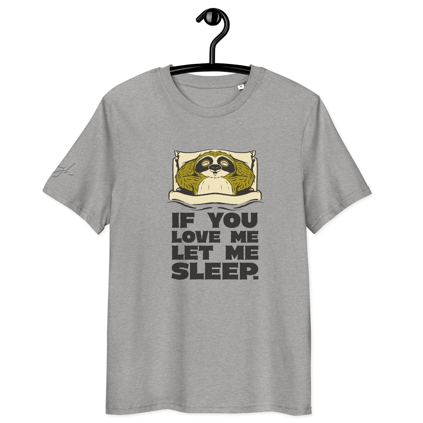 Bio Schlafshirt – Offizielles T-Shirt für Langschläfer und Morgenmuffel