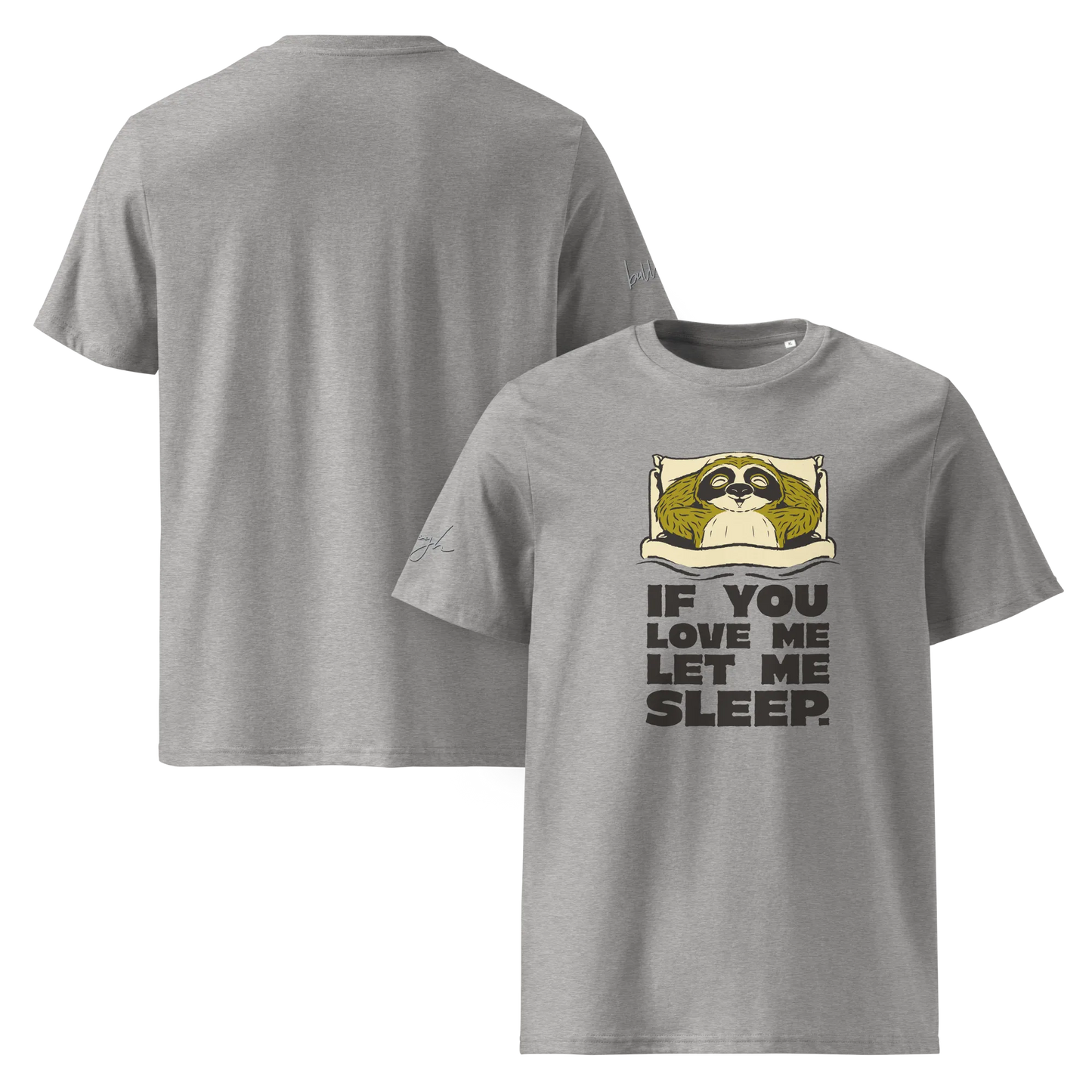 Bio Schlafshirt – Offizielles T-Shirt für Langschläfer und Morgenmuffel