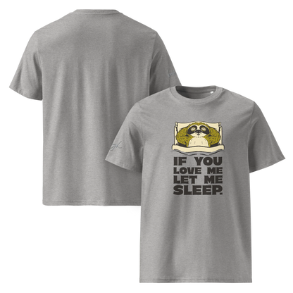 Bio Schlafshirt – Offizielles T-Shirt für Langschläfer und Morgenmuffel
