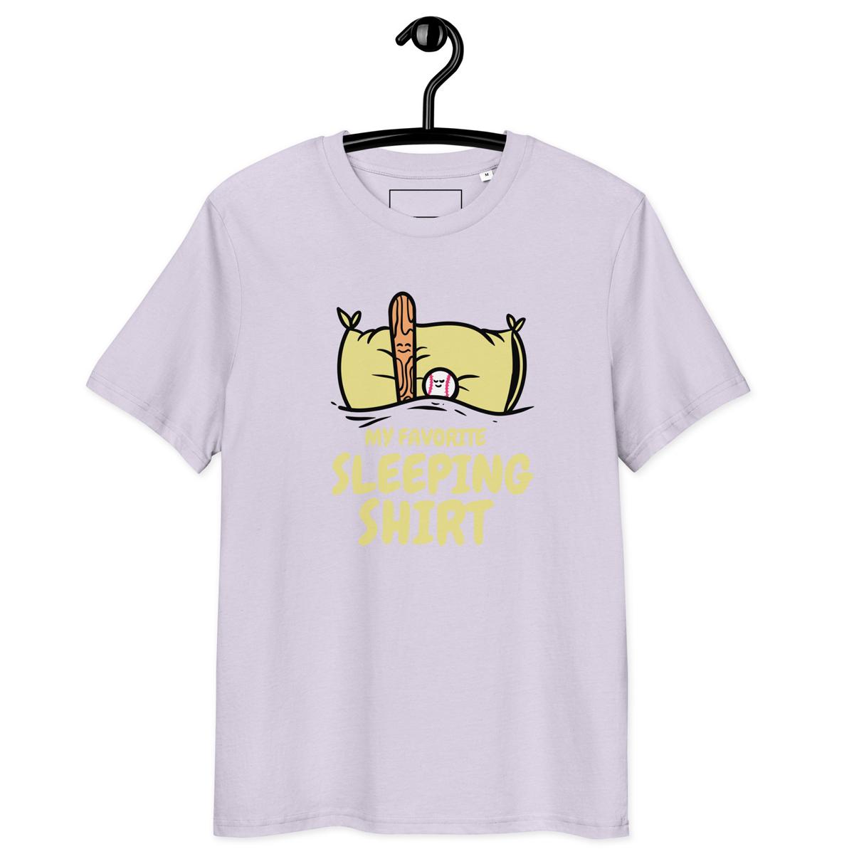 Home Run ins Traumland – Baseball Schlafshirt aus Bio Baumwolle