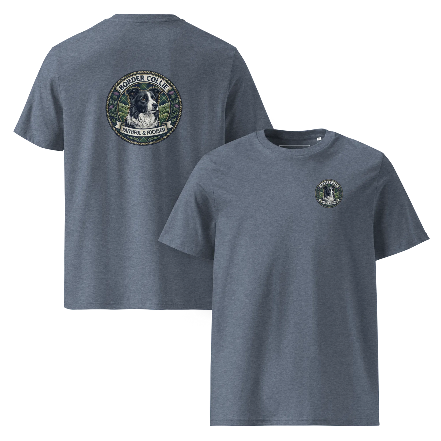 Border Collie – T-Shirt aus Bio Baumwolle