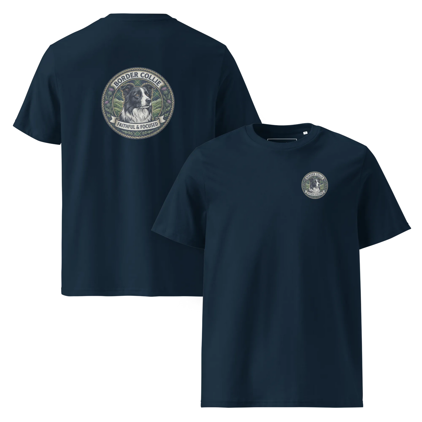 Border Collie – T-Shirt aus Bio Baumwolle