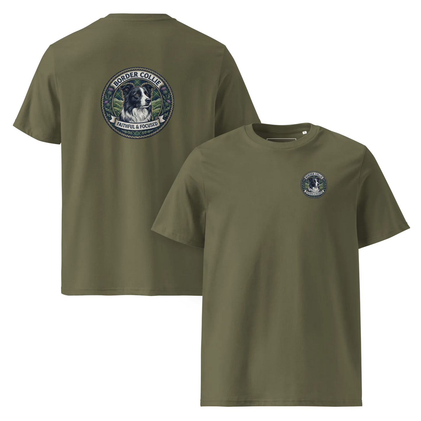 Border Collie – T-Shirt aus Bio Baumwolle