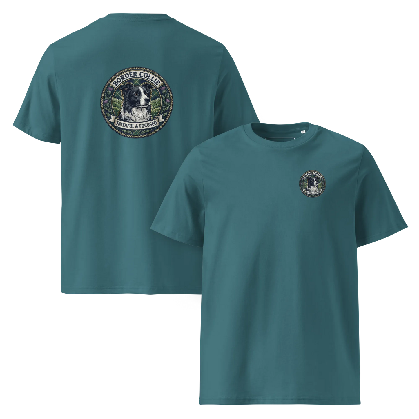 Border Collie – T-Shirt aus Bio Baumwolle