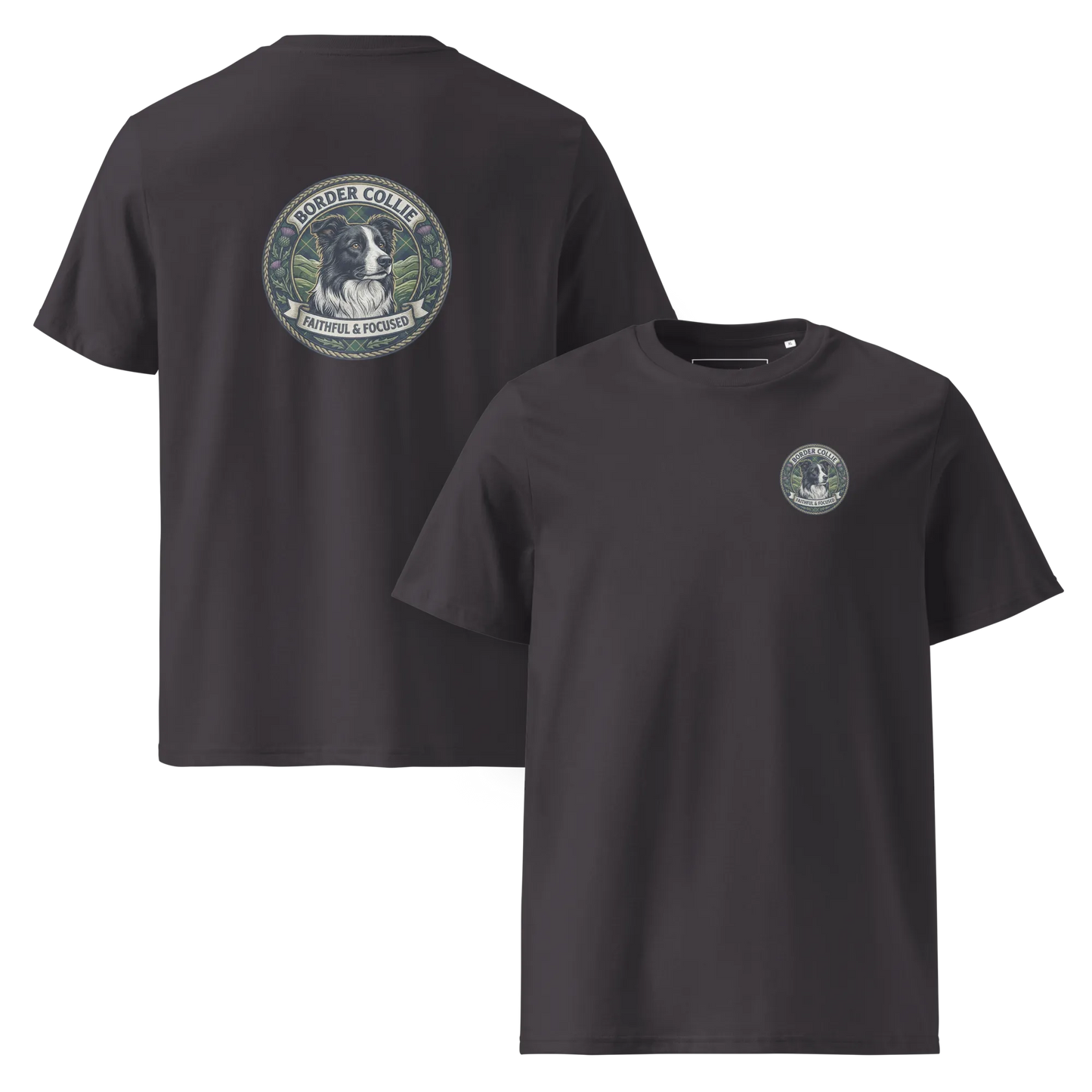 Border Collie – T-Shirt aus Bio Baumwolle