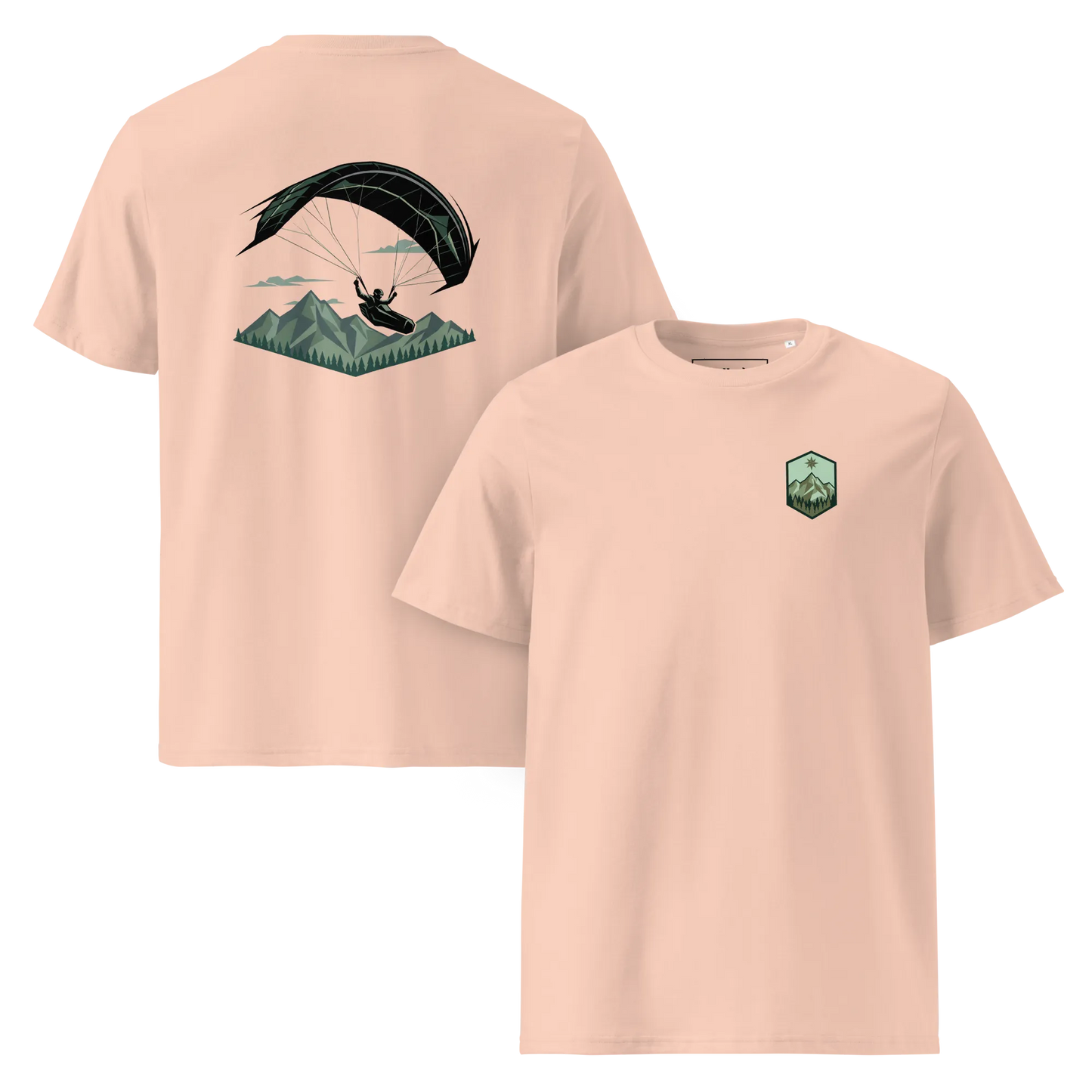 Paragliding Bio T-Shirt – Sun Fall Design