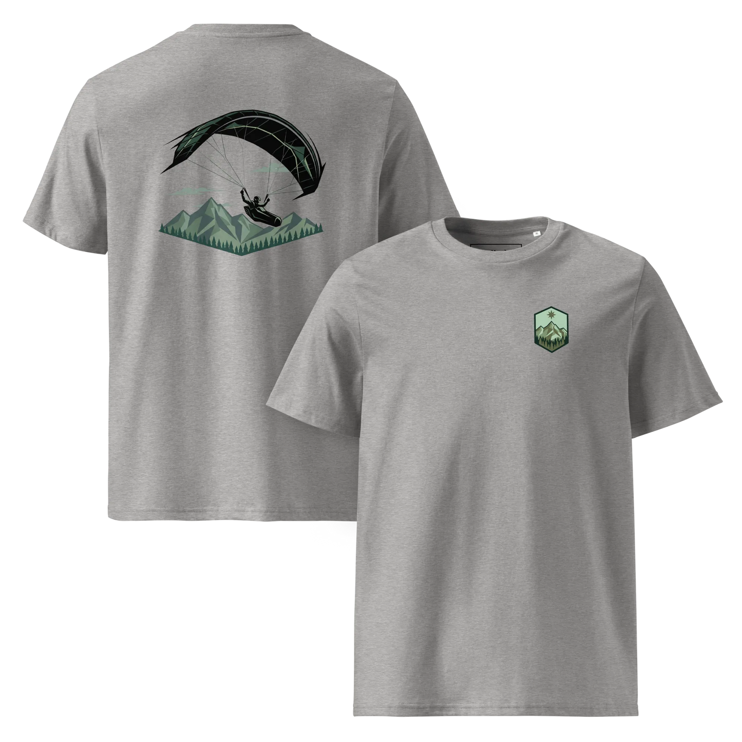 Paragliding Bio T-Shirt – Sun Fall Design