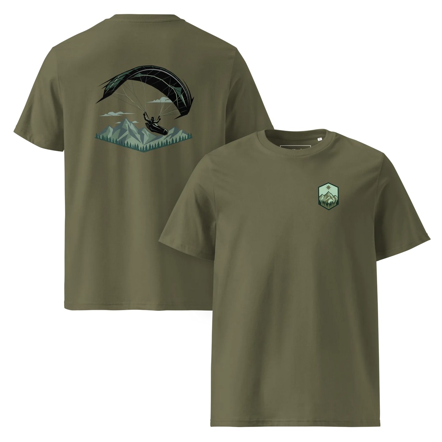 Paragliding Bio T-Shirt – Sun Fall Design