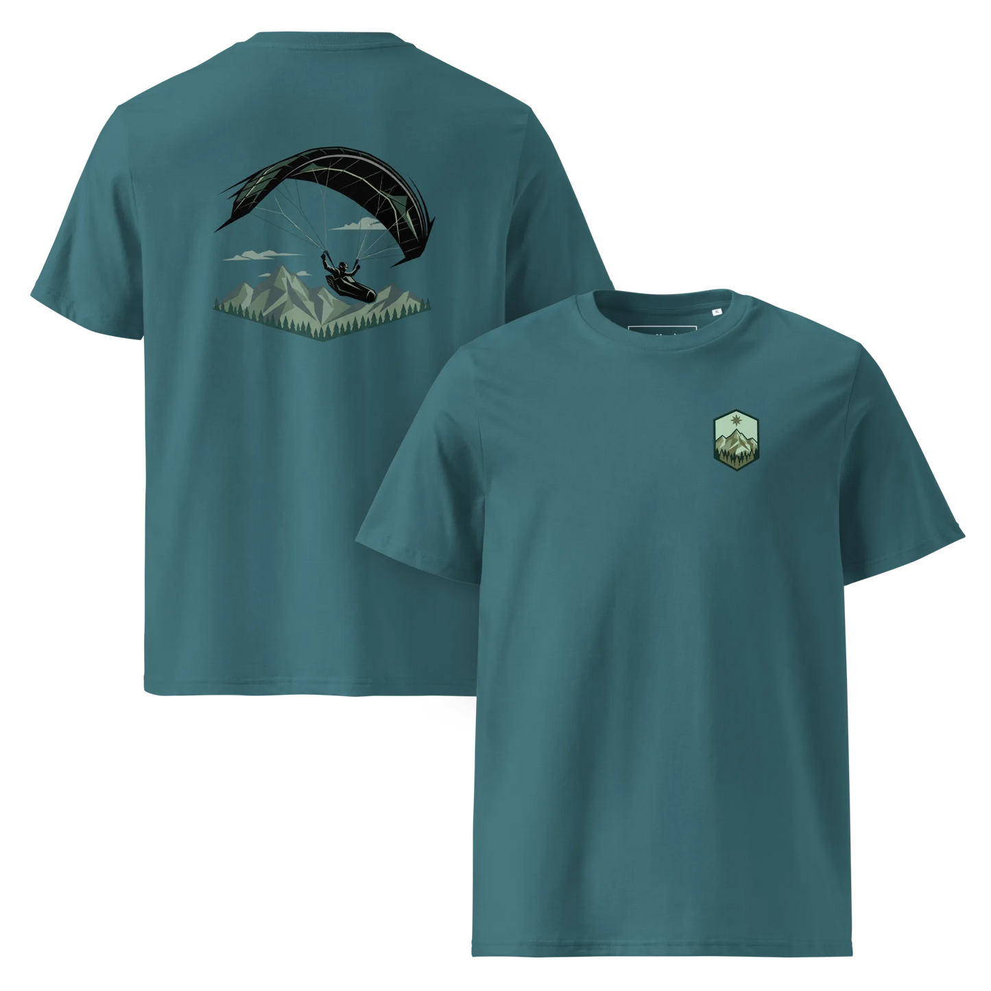 Paragliding Bio T-Shirt – Sun Fall Design