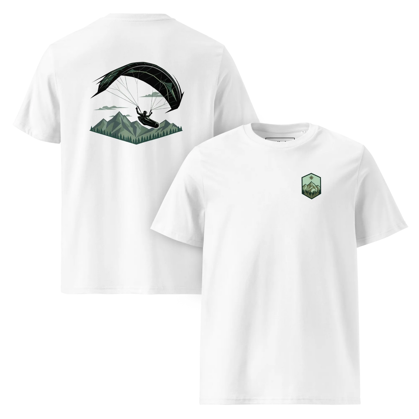 Paragliding Bio T-Shirt – Sun Fall Design