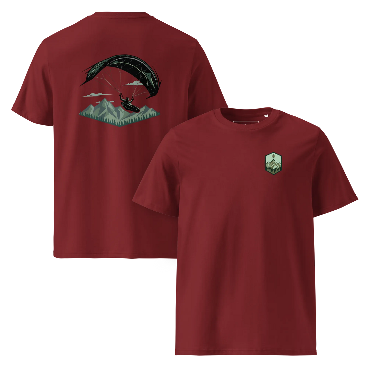 Paragliding Bio T-Shirt – Sun Fall Design