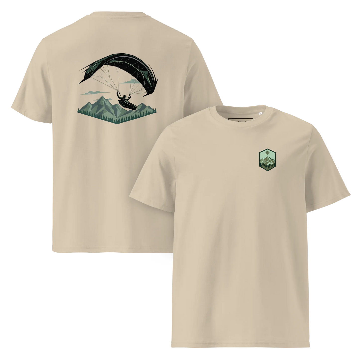 Paragliding Bio T-Shirt – Sun Fall Design