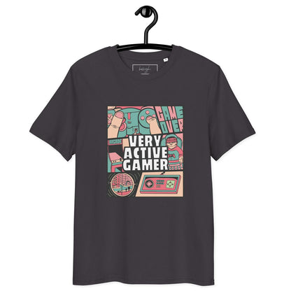 Very Active Gamer – Das Bio-T-Shirt für Hardcore-Zocker