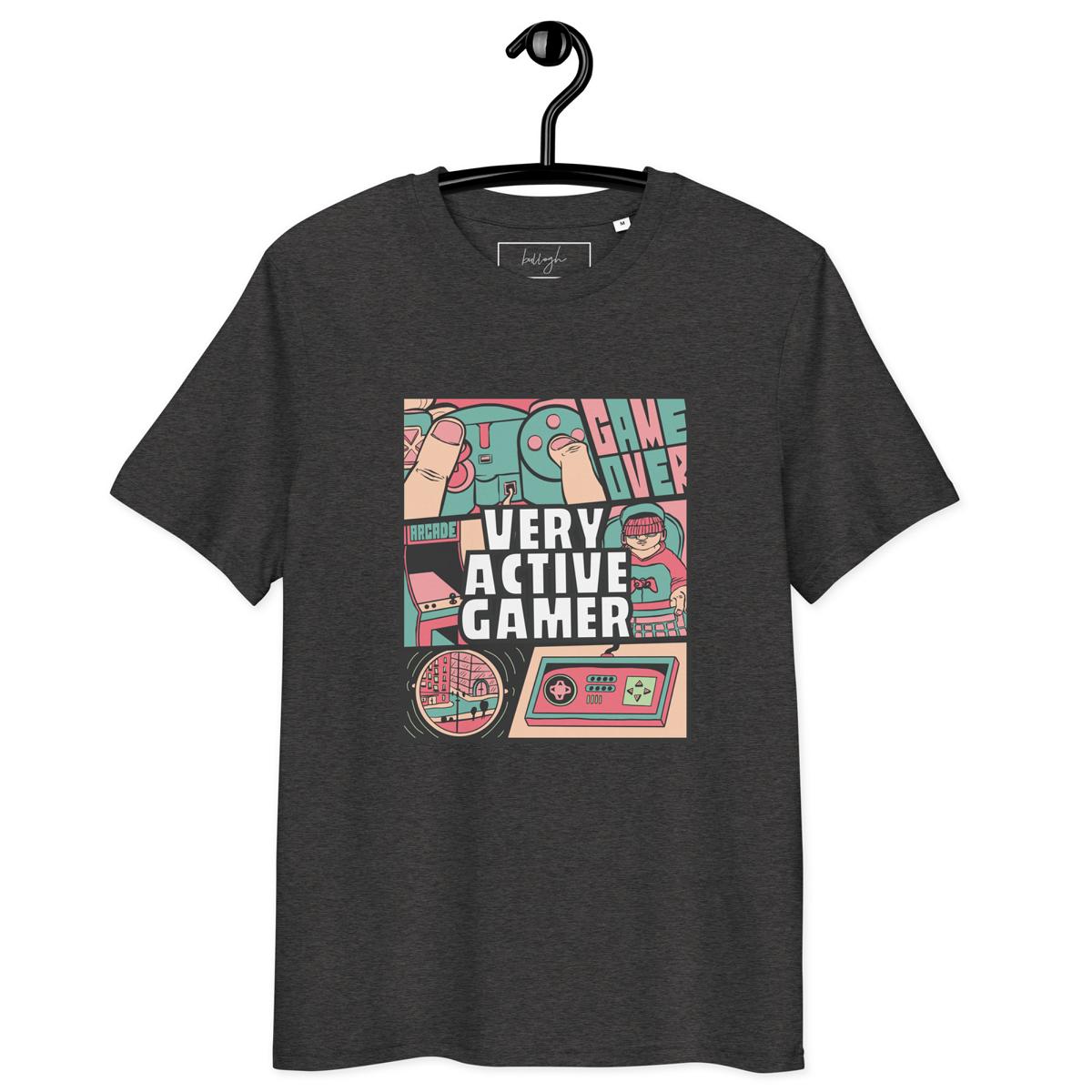 Very Active Gamer – Das Bio-T-Shirt für Hardcore-Zocker
