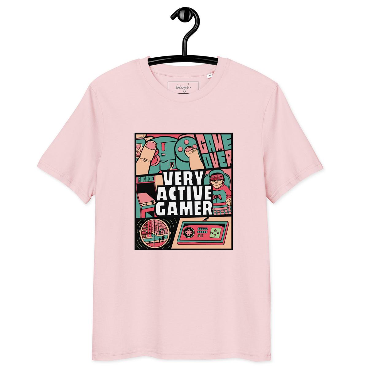 Very Active Gamer – Das Bio-T-Shirt für Hardcore-Zocker