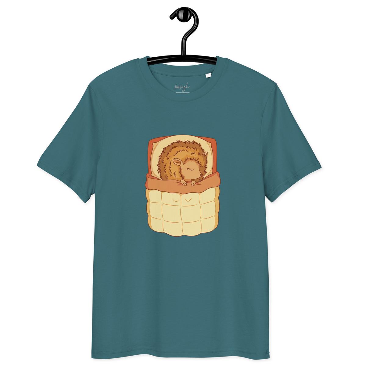 Hedgehog Dreams – Bio Schlafshirt für gemütliche Nächte 🦔