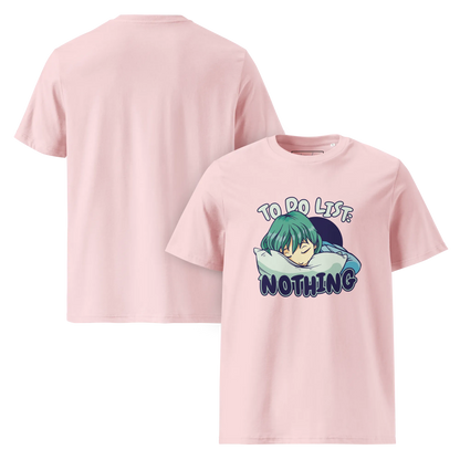 Do Nothing – Bio-Schlafshirt für echte Entspannungskünstler